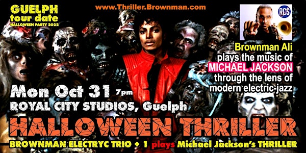 Halloween Thriller (Guelph) 2022 - MJ as electric-jazz, 7pm