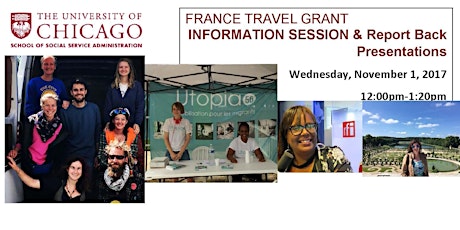 France Travel Grant : Report Back and Info Session primary image