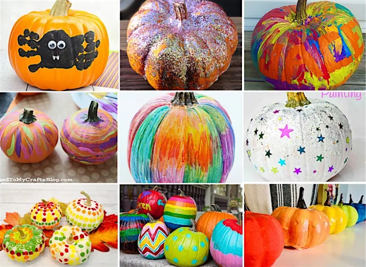 Free Pumpkin Painting at Trolley Barn Park - Normal Heights image