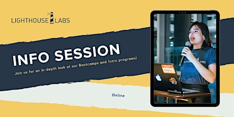 Lighthouse Labs' FREE Info Session on Bootcamps (Second Session October) primary image