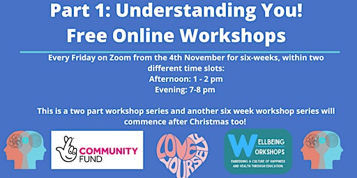 Part 1: Understanding You Free Online Evening Workshops