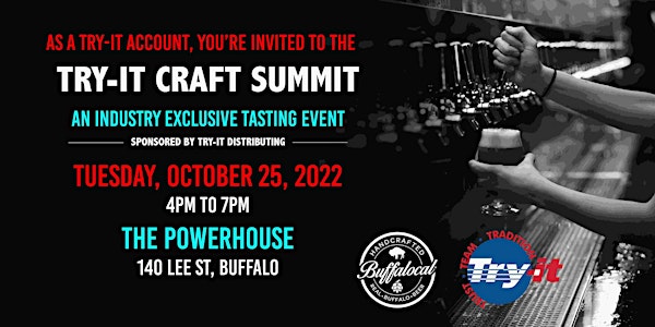 Try-It Distributing Craft Summit - Industry Exclusive Tasting Event