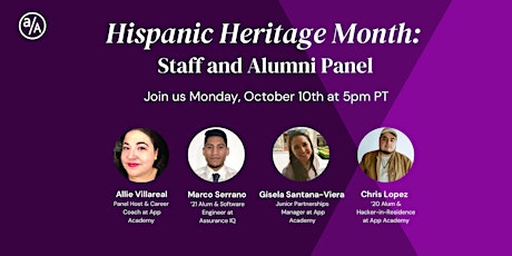 App Academy Hispanic Heritage Month Panel