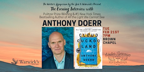 Anthony Doerr Writers Symposium by the Sea Interview w/Dean Nelson