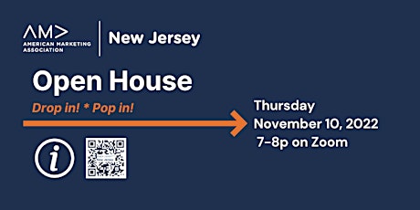 AMA NJ Open House  November 10