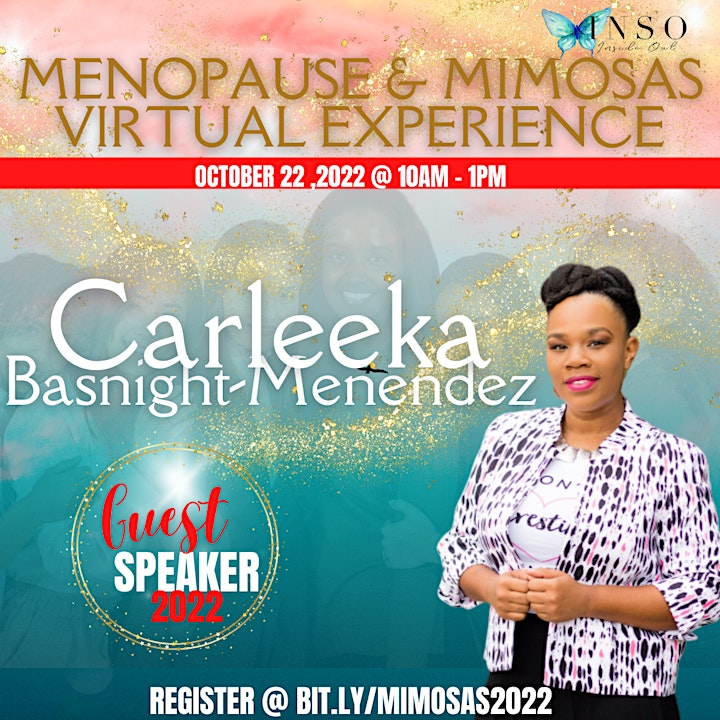 Menopause & Mimosas International Virtual  Health Summit image