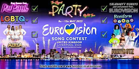 FunnyBoyz Liverpool hosts: The Eurovision Party
