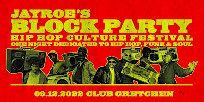 Jayroes Block Party Berlin Hip Hop Festival