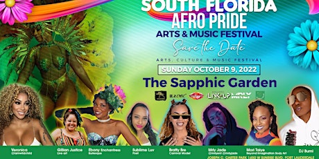 Image principale de The Sapphic Garden Party at Afro Pride's Arts and Music Festival