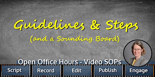 Open Office Hours - Video SOPs with Barb primary image