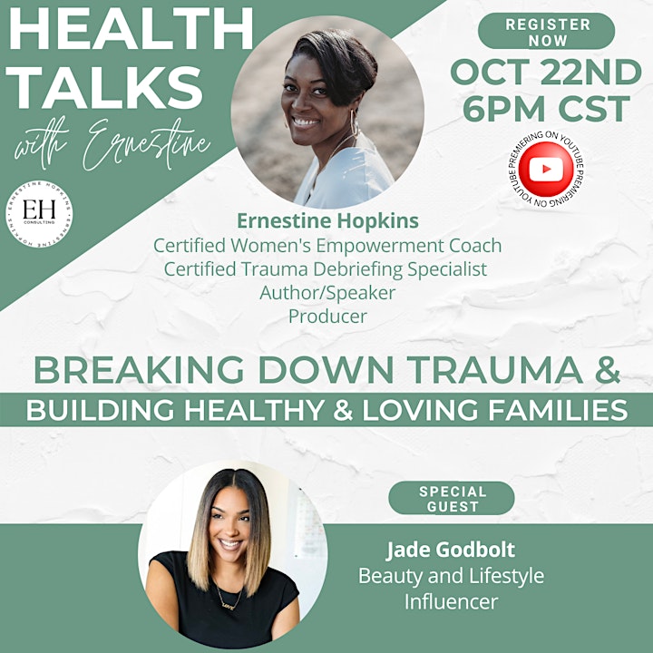 Health Talks: Breaking Down Trauma & Building Healthy & Loving Families image
