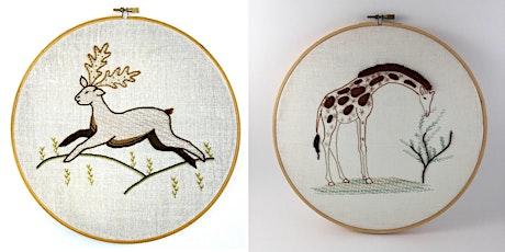 Online Introduction to Embroidery: Animal with Mae McCourt
