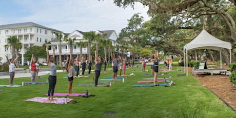 Yoga in Waterfront Park - Daniel Island