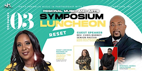 RESET Regional Music and Arts Symposium Luncheon