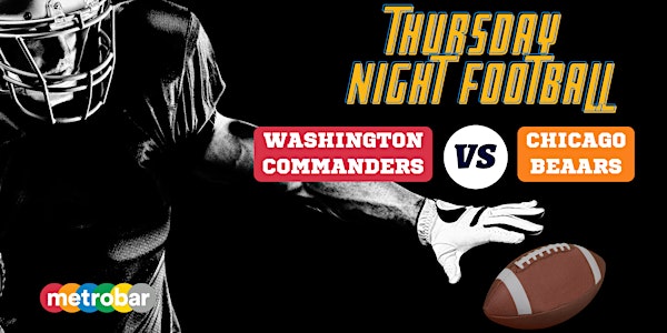 Thursday Night Football: Commanders vs Bears