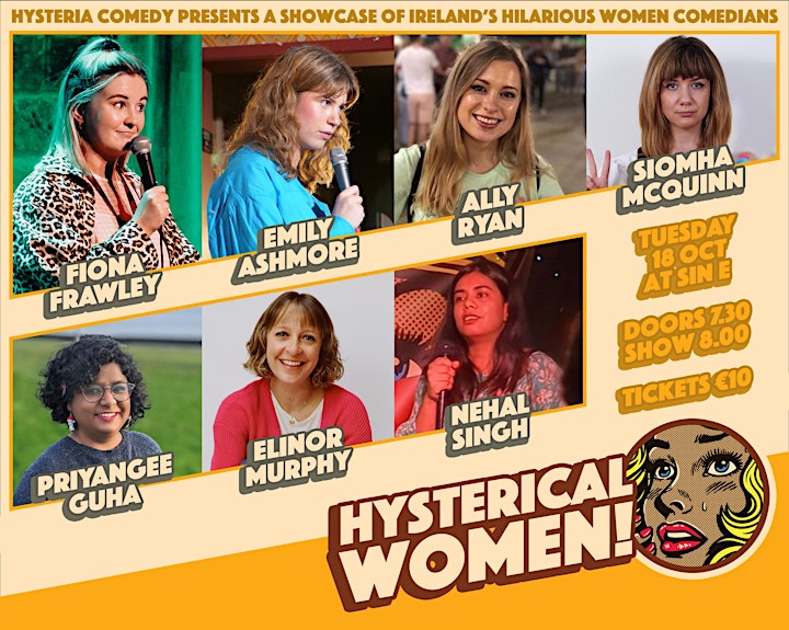 Hysterical Women! Stand Up Comedy at Sin E image