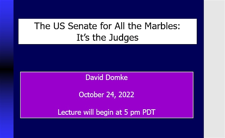 The US Senate for All the Marbles: It's the Judges image