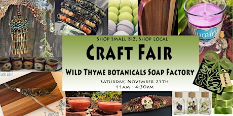 Shop Small, Shop Local Artisan Craft Fair in Sand City primary image