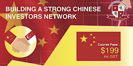 BUILDING A STRONG CHINESE INVESTORS NETWORK - 30/11/17 primary image