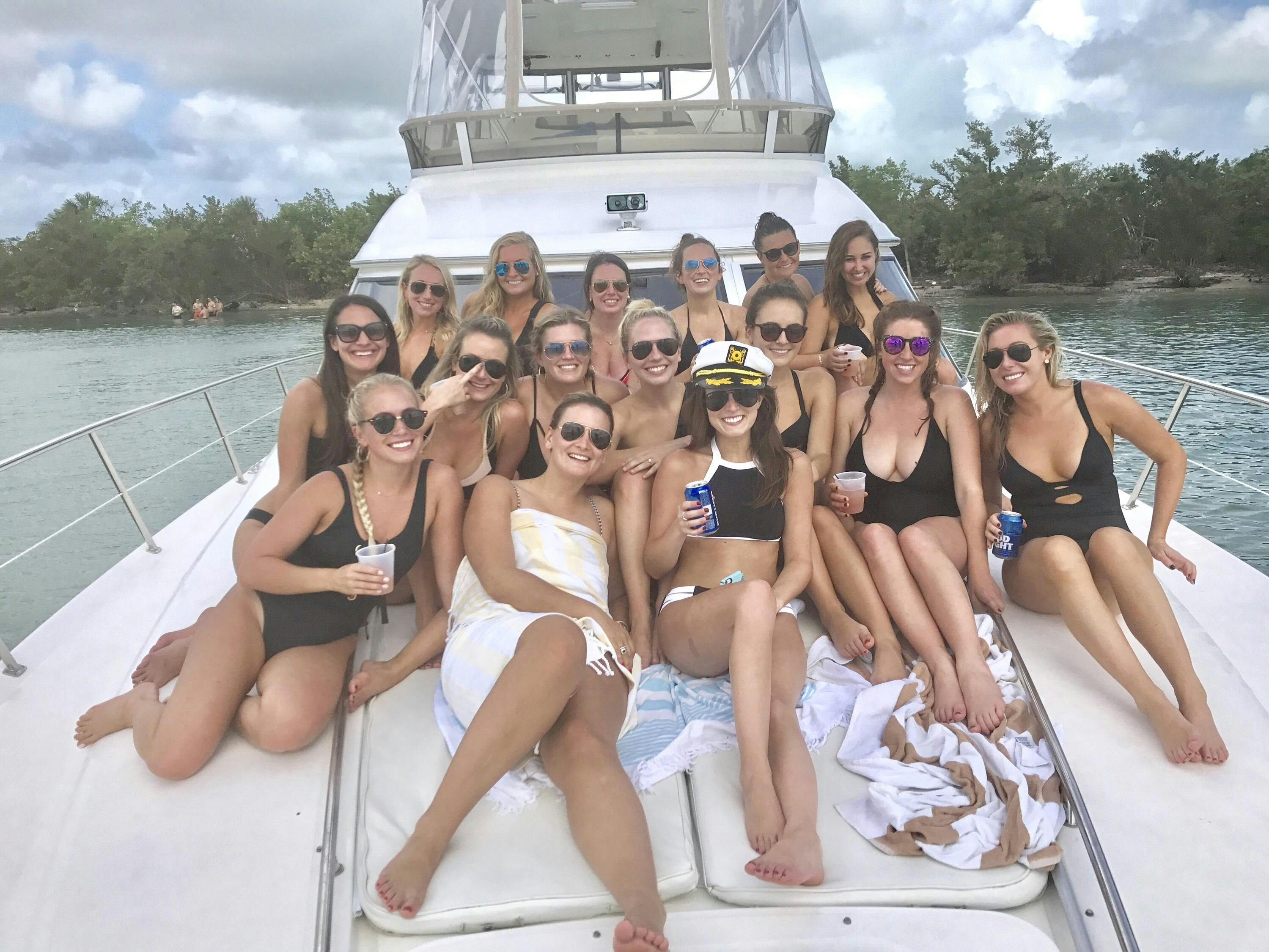 Bachelorette Yacht Party.