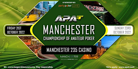 APAT Manchester 21 Oct 22 - Day 1B Seat Reservation (expire 5:30pm 21 Oct) primary image
