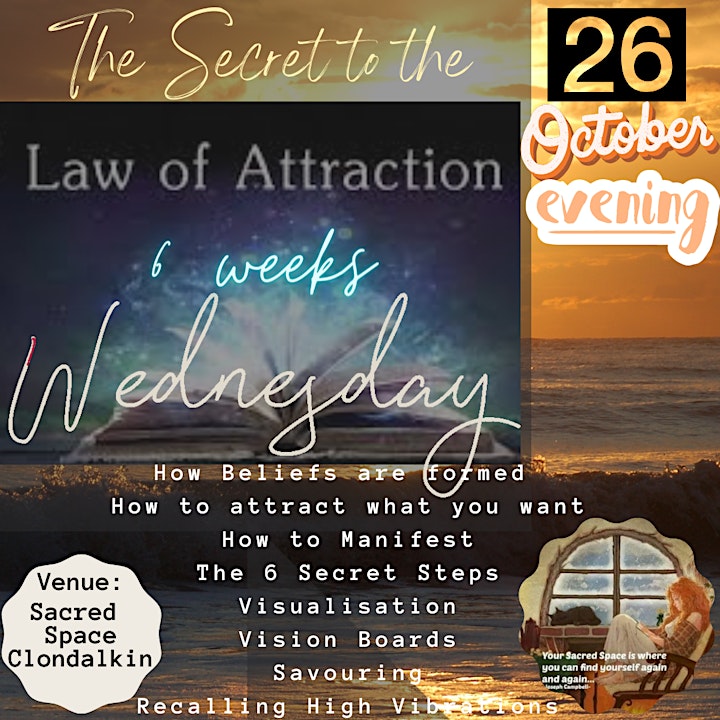 The Secret to the Law of Attraction (6 week evening course) image