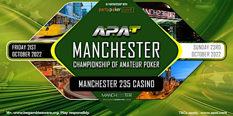 APAT Manchester 22 Oct 22 - Day 1C Seat Reservation (expire 2:30pm 22 Oct) primary image