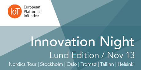 IoT Innovation Night Lund tickets