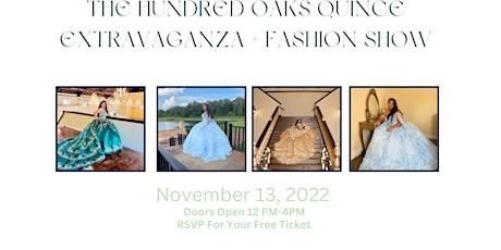 Quince Extravaganza and Fashion Show