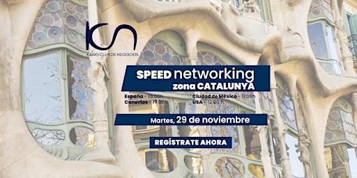 KCN Speed Networking Online Zona Catalunya - 29 de noviembre