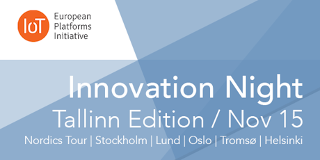 IoT Innovation Night Tallinn tickets