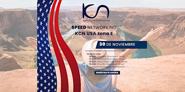 KCN Speed Networking Online USA - 30 de noviembre