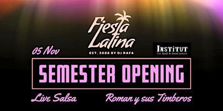 Fiesta Latina - Big Semester Opening