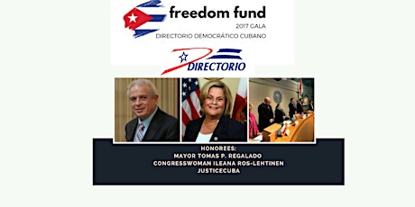 freedomfund. 2017 Gala Directorio Democrático Cubano primary image