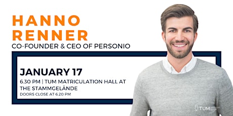 Hanno Renner, Co-Founder & CEO of Personio primary image