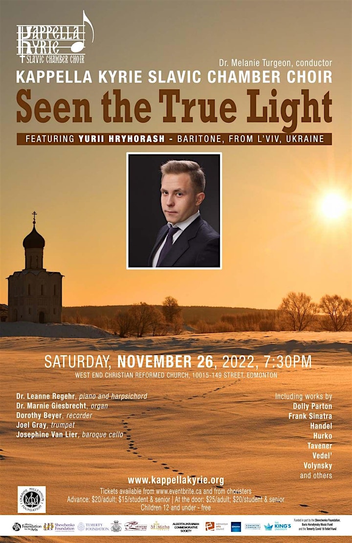 Kappella Kyrie Slavic Chamber Choir presents "Seen the True Light" image