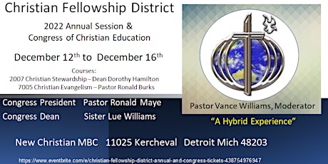 Christian Fellowship District Annual and Congress