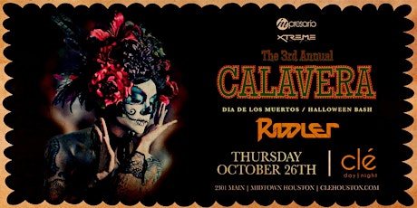 Calavera 3rd Annual Halloween Costume Bash / 10.26 / Clé Thursdays primary image