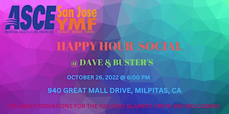 ASCE SJ YMF Social @ Dave & Buster's