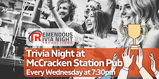 Wednesday Night Wine and Trivia at McCracken Station Kamloops!