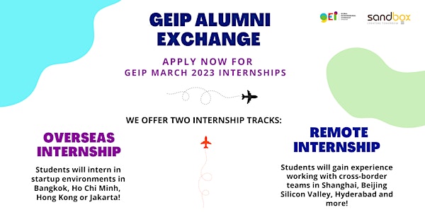 GEIP Alumni Exchange for March 2023