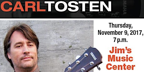 FREE Yamaha Acoustic Guitar Workshop w Carl Tosten Jims Music in Tustin primary image