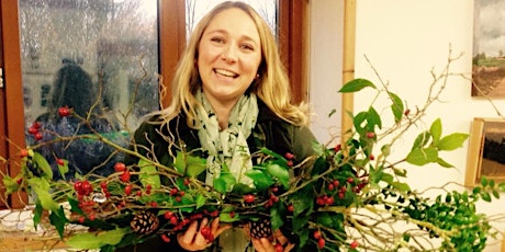 Sustainable Christmas wreath making primary image