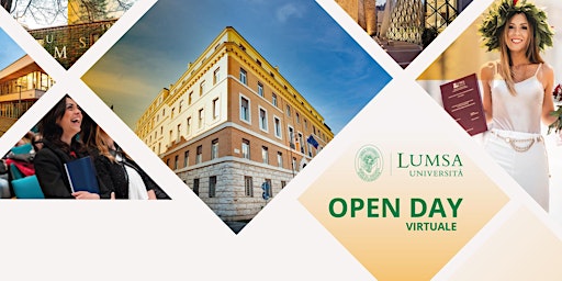 Immagine principale di Open Day Virtuale - Lauree Magistrali  + Master -  Università LUMSA 