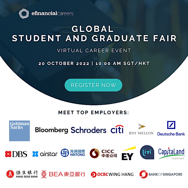 eFC Global Student and Graduate Fair - Hong Kong, Singapore, Australia image