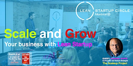 Scale  and Grow your Business the Lean Startup Way primary image