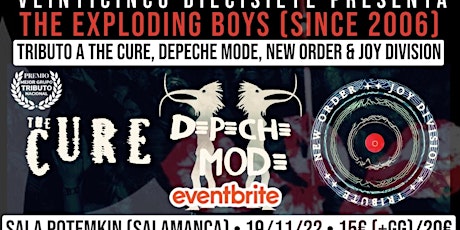 Primaire afbeelding van SALAMANCA:THE CURE, DEPECHE MODE, NEW ORDER & JOY DIVISION: SALA POTEMKIN