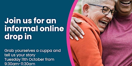 Coffee Morning online drop-in - Healthwatch Rotherham primary image