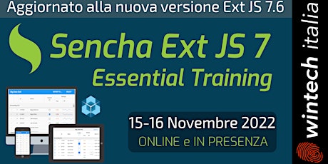 Immagine principale di Sencha Ext JS 7 Essential Training 