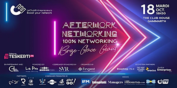 AFTERWORK NETWORKING : 100% Networking | Brise-Glace Géant